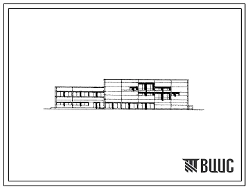 Типовой проект 232-2-34 Универсальный общественно-бытовой корпус техникумов и профтехучилищ на 720 учащихся, для строительства в 1В климатическом подрайоне, 2 и 3 климатических районах