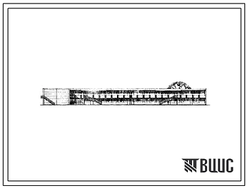 Типовой проект 212-2-13СП Детские ясли-сад на 280 мест с круглосуточным пребыванием детей, для строительства в 4 строительно-климатической зоне, в районах с сейсмичностью 7-8 баллов, на посадочных грунтах.