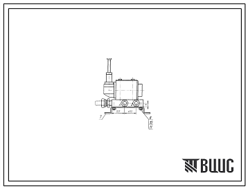 Шифр 04.04.51.300.00 Маслопроводы и распределитель для гидроцилиндров перемещения горизонтальных клетей 