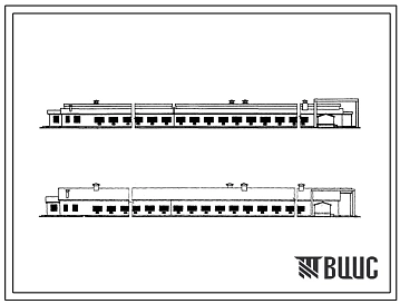 Типовой проект 805-88 Птичник на 4 тыс.кур маточного стада с содержанием на подстилке.
