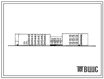Типовой проект 234-1-137.86 Профтехучилище на 540 учащихся в комплексе с УПМ сельскохозяйственного профиля со стенами из кирпича