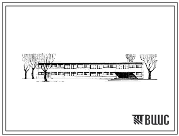 Типовой проект 222-9-69сп Учебный блок на 320 учащихся в конструкциях серии ИИС-04.