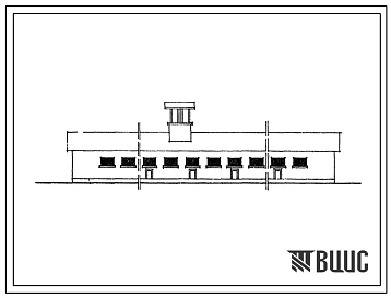 Типовой проект 802-40 Свинарник для содержания 600 голов попросят-отъемышей и 50 голов ремонтного молодняка в товарных фермах.