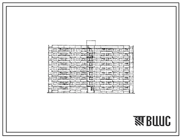 Типовой проект 121-057/1 Девятиэтажная блок-секция общежития на 306 человек с однокомнатными квартирами типа IБ. Для строительства в IВ климатическом подрайоне, II и III климатических районах.