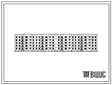 Типовой проект 111-97-3 5-этажный 6-секционный крупнопанельный жилой дом на 89 квартир для строительства во 2 строительно-климатической зоне.