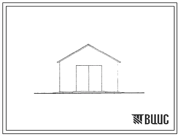 Типовой проект 802-29 Пристройка к существующим зданиям свинарников для бункера-дозатора, входящего в комплект РКС-3000