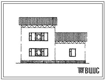 Типовой проект 184-000-541с.13.86 Одноэтажный одноквартирный жилой дом с 6-комнатной квартирой для индивидуальных застройщиков (предгорная подзона Узбекской ССР)
