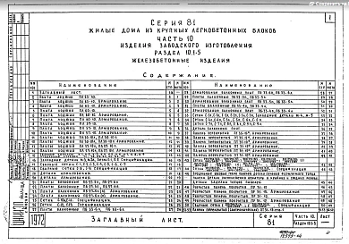 Часть 10 Раздел 10.1-5 Железобетонные изделия
