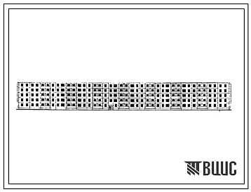 Типовой проект 1-468А-9  Пятиэтажный восьмисекционный крупнопанельный 107(108) квартирный жилой дом