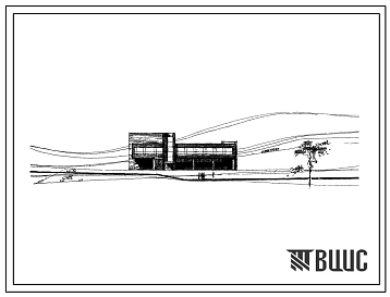 Типовой проект 244-4-29 Туристская база на 300 мест с расширением на летний период до 500 мест для строительства во 2 и 3 строительно-климатических зонах.