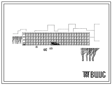 Типовой проект 224-1-28 Универсальное здание общеобразовательной школы на 24 классных помещения. Для строительства во II и III строительно-климатических зонах.