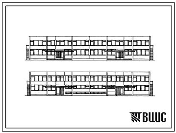 Типовой проект 213-1-140 Детские ясли-сад на 140 мест. Для строительства во 2 климатическом районе Эстонской ССР