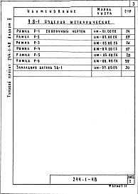 Альбом 5  Изделия заводского изготовления: изделия железобетонные, металлические и деревянные