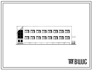Типовой проект 214-1-105м Детские ясли-сад на 50 мест для строительства в 1 строительно-климатической зоне, в районах с вечномерзлыми грунтами.