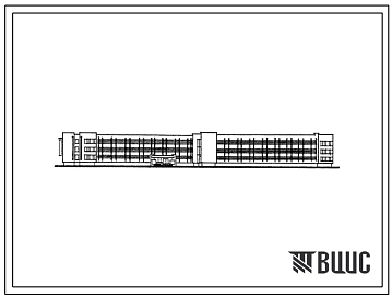 Типовой проект 222-4-8с Специальная школа-интернат на 22 класса (282 воспитанника) для слепых и слабовидящих детей. Для строительства в 4 климатическом районе сейсмичностью9 баллов на непросадочных грунтах (с вариантом на грунтах 2 типа просадочности)