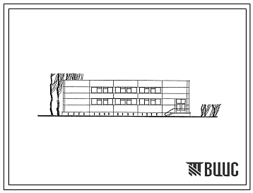 Типовой проект 282-1-19М  Комплексный приемный пункт на 65 рабочих мест. Для строительства в 1 проектно-строительной зоне с вечномерзлыми грунтами.