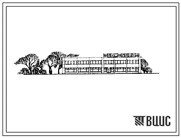 Типовой проект 282-1-132 Дом быта на 70 рабочих мест. Для строительства в IВ климатическом подрайоне, II и III климатических районах.