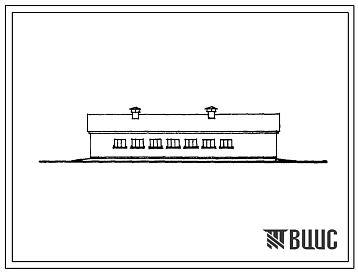 Типовой проект 802-73 тип 2 Свинарник на 130 голов племенного и ремонтного молодняка. Для строительства в районах с расчетной наружной температурой -10, -20 и -25 0С.