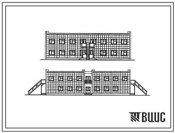 Типовой проект 212-1-444.1с.13.88 Детские ясли-сад на 140 мест. Конструктивный вариант сейсмичностью 8 баллов 212-1-444.2с.13.88. Конструктивный вариант с техподпольем сейсмичностью 9 баллов 212-1-444.3с.13.88. Конструктивный вариант с техподпольем сейсми