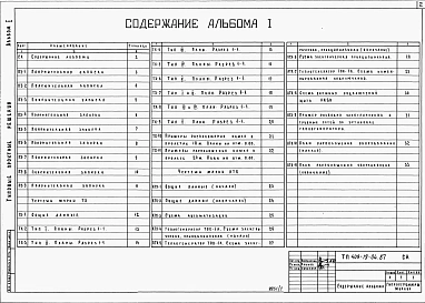 Альбом 1 Пояснительная записка. Технологические чертежи. Электротехнические чертежи
