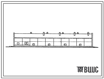 Типовой проект 805-3-61.85 Птичник на 2100 голов ремонтного молодняка уток в возрасте от 1 до 7 недель.
