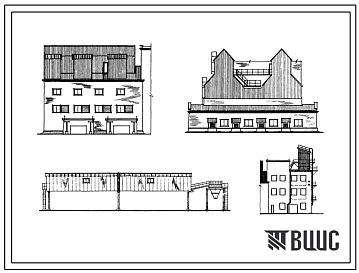 Типовой проект 812-57 Пункт для обработки и хранения 2500 т семян.