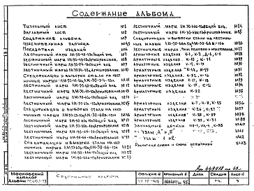 Альбом 1 Рабочие чертежи