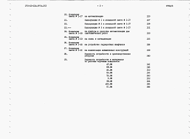 Альбом 6 Сметы. Ведомости потребности в материалах.   