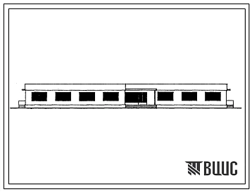 Типовой проект 224-9-9 Спальный корпус на 50 мест (со столовой) для строительства при сельских школах-интернатах
