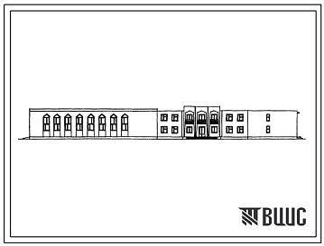 Типовой проект 225-1-410с.83 Неполная средняя школа на 9 классов (345-360 учащихся). Для строительства в 4Б и 4В климатических подрайонах Азербайджанской ССР сейсмичностью 7 и 8 баллов