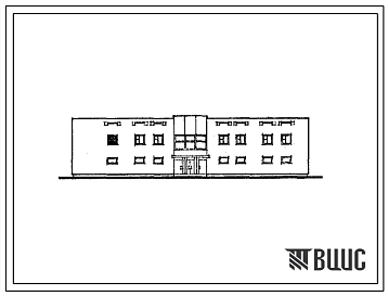 284-4-69 Баня-прачечная с предприятиями бытового обслуживания (тип IV), со стенами из кирпича, в составе: бани на 50 мест, прачечной на 600 кг сухого белья в смену, ателье срочной химчистки на 200 кг в смену (с конструктивными вариантами 7, 8 и 9 баллов).