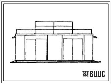 Типовой проект 816-2-2 Теплая стоянка на 6 тракторов