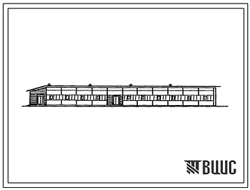 Типовой проект 803-3-98.86 Овчарня для ранневесеннего ягнения на 1000 каракульских маток (форма Г-образная, стены панельные)