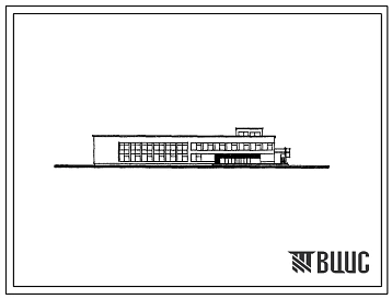Типовой проект 232-1-32 Универсальный общественно-бытовой корпус профессионально-технического училища на 480 учащихся.