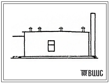 Типовой проект 817-223.85 Бригадный дом на 10 человек (стены из кирпича)