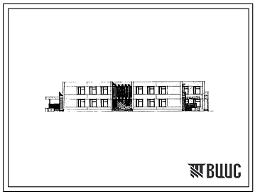 Типовой проект 212-1-252с.83 Детские ясли-сад на 6 групп (140 мест) в конструкциях серии ИИС-04. Для строительства в 4 климатическом районе сейсмичностью 7,8 и 9 баллов.