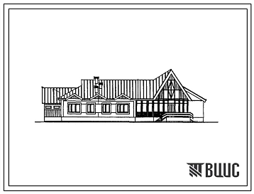 Типовой проект 271-15-30.89 Магазин смешанной торговли на 100 м2 торговой площади. Здание одноэтажное. Стены из трехслойных керамзитобетонных панелей на гибких связях.