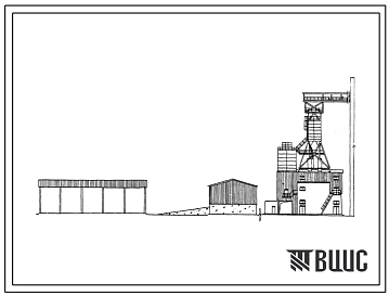 Типовой проект 801-405 Кормоприготовительный цех для площадок по откорму молодняка крупного рогатого скота на 10 и 20 тыс. скотомест.