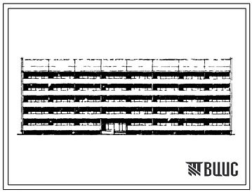 Типовой проект 151-104-49/1 Пятиэтажный односекционный до для малосемейных на 74 квартиры (однокомнатных 1Б-74). Для строительства во 2Б и 2В климатических подрайонах Латвийской ССР
