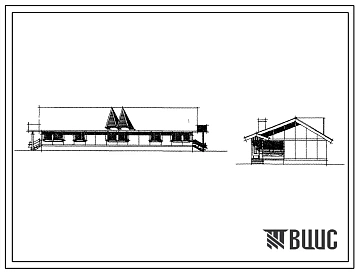 Типовой проект 181-209-20 1-этажный 2-квартирный жилой дом с 3-комнатными квартирами. Для строительства в 1В климатическом подрайоне, 2 климатическом районе (с возможностью применения в 3 климатическом районе).