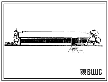 Типовой проект 224-9-54 Блок универсальный на 4 учебных помещения для расширения существующих зданий сельских школ. Стены из кирпича