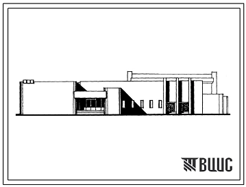 Типовой проект 264-13-114с Кинотеатр (стены кирпичные) на 200 мест с киноплощадкой на 500 мест