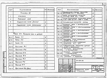 Альбом 6 Примененный из ТП 24-0214.86 Часть 10 Монтажные узлы и детали