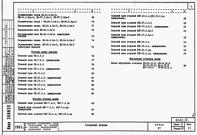 Альбом 12 Часть 10 раздел 10.7 Изделия заводского изготовления. Легкобетонные блоки