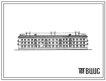 Типовой проект 1-307с-3 Трехэтажный трехсекционный дом на 36 квартир, с ваннами, с подвалом и без подвала.