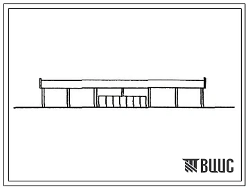 Типовой проект 503-3-13с.86 Открытая стоянка для постов мойки и уборки автобусов в летнее время автотранспортного предприятия на 200 автобусов для южных районов. Сейсмичность 7 баллов