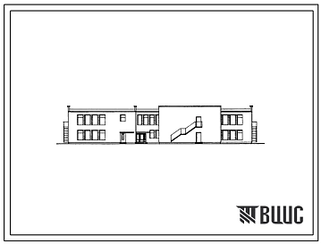 Типовой проект 214-1-342.86 Детский сад-ясли на 140 (90) мест с кирпичными стенами