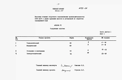 Альбом 6 Заказные спецификации