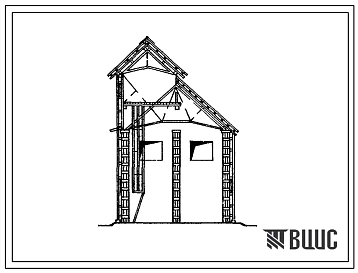 Типовой проект 812-14 Зерноочистительно-сушильный комплекс КЗС-10Б производительностью 10т/час с одной барабанной сушилкой С3СБ-8.