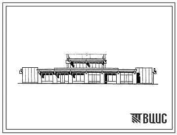 Типовой проект 262-28-5с.13.87 Отделение связи II категории общего типа с полной доставкой и переговорным пунктом на 10 кабин и сберкасса I разряда во встроенно-пристроенном блок к жилым домам серии 135. Сейсмичность 8 балов. Здание одноэтажное.